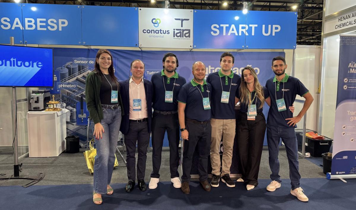 Conatus Ambiental na FENASAN 2025: inovação, automação e IA para o saneamento do futuro