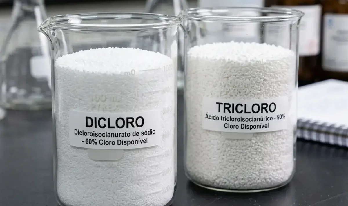 Dicloro ou tricloro: qual a diferença e quando utilizar cada um?
